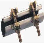 BK Products 2 in. Galvanized 430 Stainless Steel Pipe Repair Clamp