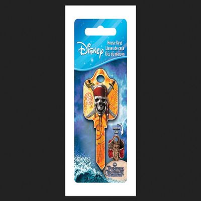 Howard Keys Disney Skull And Swords House Key Blank Single sided For Schlage Locks