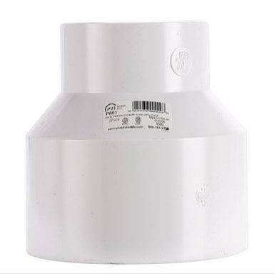 Plastic Trends Coupling 4 " X 6 " Pvc