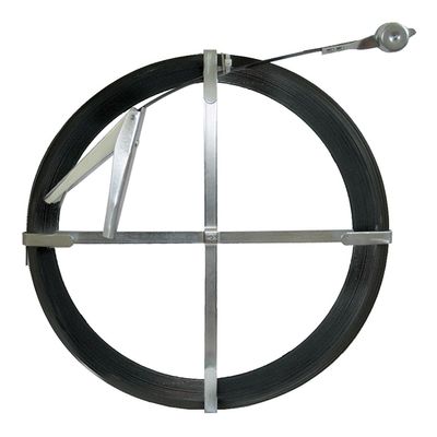 Cobra Plumbing 50250 1/2" X 1/16" X 25' Flat Sewer Rod