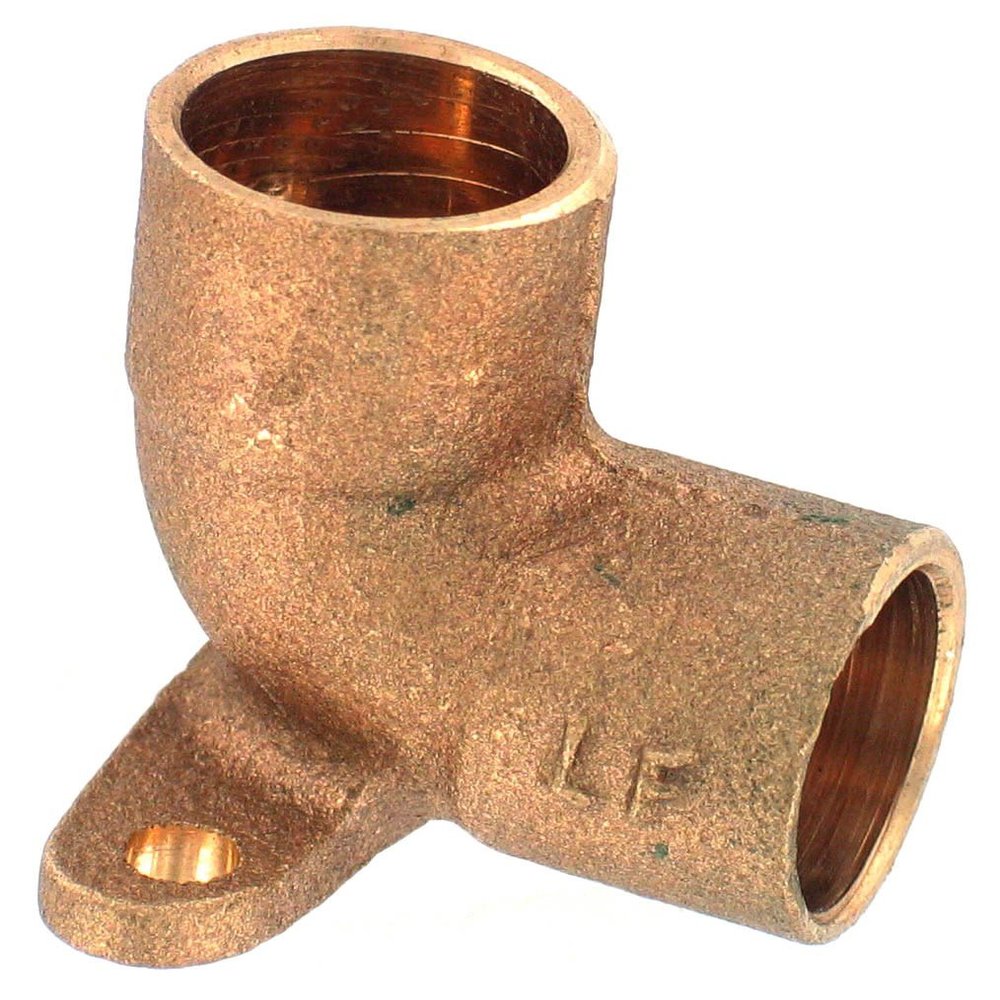 Elkhart Products 10156882 1/2" Low Lead Copper Drop Ear Elbow