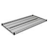 Alera Industrial Wire Shelving Extra Wire Shelves, 48w x 24d, Black, 2 Shelves/Carton view 1