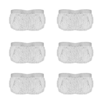 Pack of 6 Sockettes for Vaporetto Easy, Go, Smart Mop, Handy and Smart 100