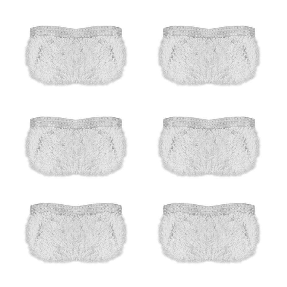 Pack of 6 Sockettes for Vaporetto Easy, Go, Smart Mop, Handy and Smart 100