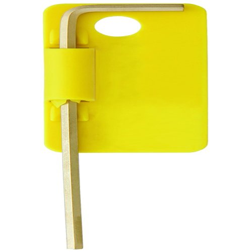 Bondhus 38278 Tagged and Barcoded 11mm Hex Tip Key L-Wrench with GoldGuard Finish, 115mm