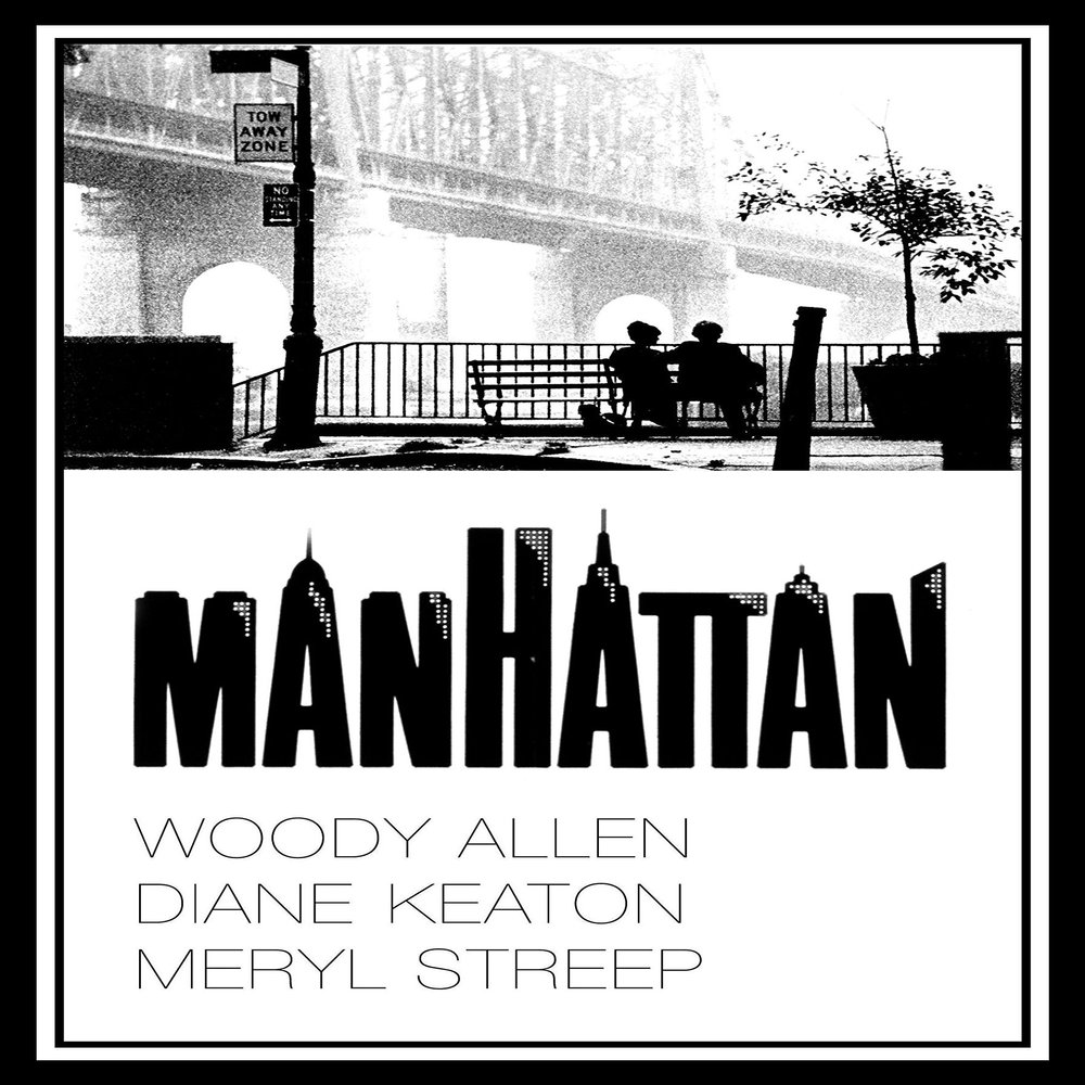Manhattan Fridge Magnet 6x8 Woody Allen Movie Poster Magnetic Canvas Print