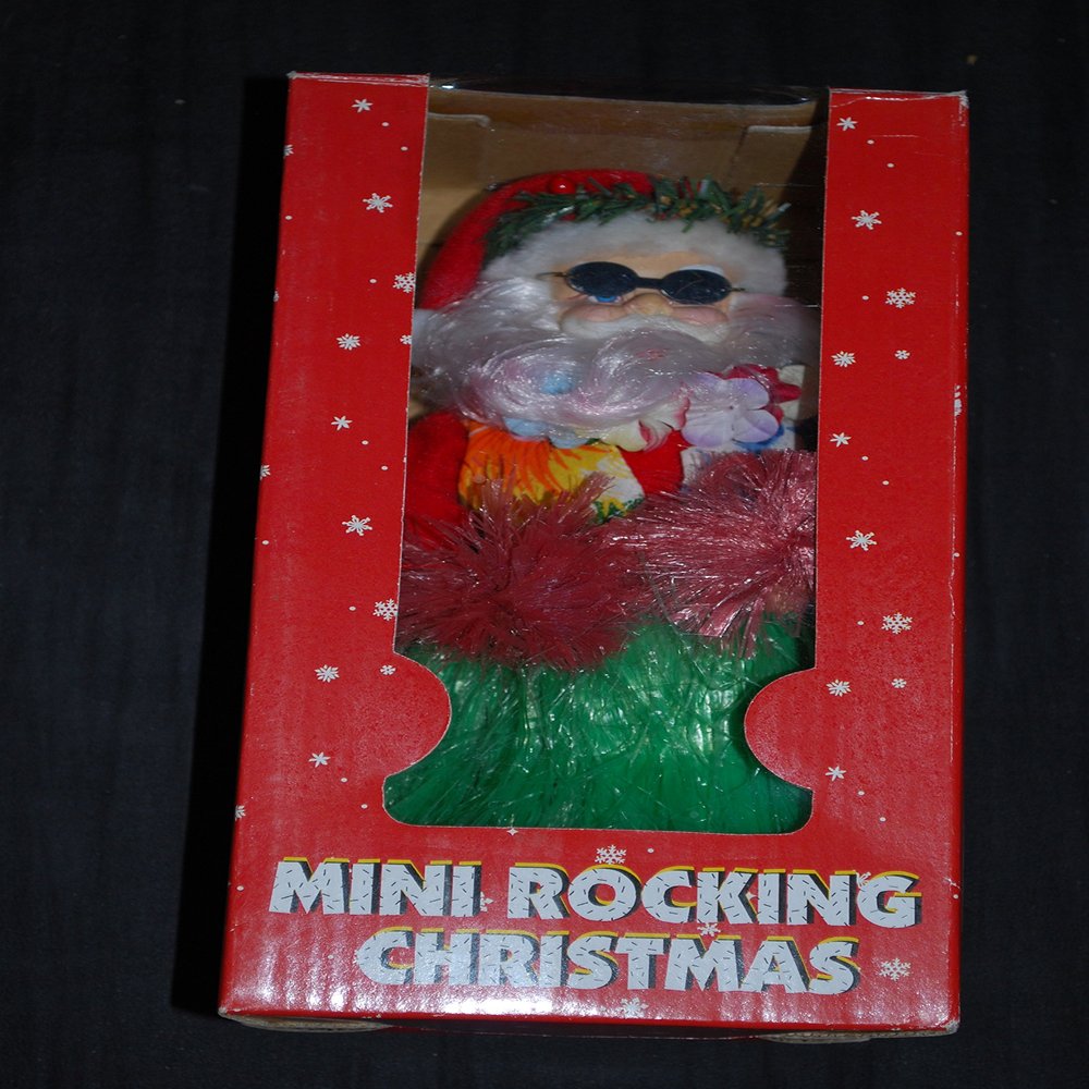 10" Mini Animated Rocking Santa by Chiefly Co.