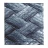 "Boston" Contemporary Shag Rug -Available 5'-3"x 8' or 6'-6"x 10'-Different Colors Option-Indoor Rug (6'-6"x 10', Gray/Blu) view 1