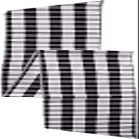 LA Linen Checkered Chair Bows Sashes,10-Pack, 7, Black/White 7 by 108-Inch