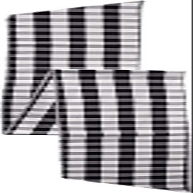 LA Linen Checkered Chair Bows Sashes,10-Pack, 7, Black/White 7 by 108-Inch