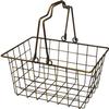 Abite SWZ-201-BZ Antique Style Accessory Holder, Bronze Wire Basket, S view 1