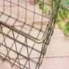 Abite SWZ-201-BZ Antique Style Accessory Holder, Bronze Wire Basket, S view 3