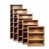 FOREST DESIGNS Bullnose Bookcase: 36W X 30H X 13D (One Bookcase) 30h Coffee Alder view 1