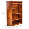 FOREST DESIGNS Bullnose Alder Bookcase: 36W x 30H x 13D 30H Black Oak view 2
