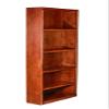 FOREST DESIGNS Bullnose Alder Bookcase: 36W x 36H x 13D 36H Golden Oak view 1