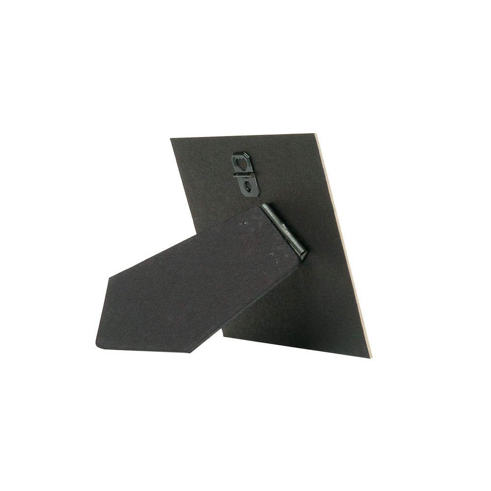 10 pack of 4in. x 4in. Cardboard Easel Back with Metal Hanger for Tile, Art, or Picture Frame