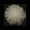 Firefly Tulle Pom Poms Ball Centerpiece, 10-inch, 4-Pack (Ivory) view 1