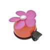 SIMSON Clear Bicycle Bell Flower Red & Pink Petal Rotation Tone view 1