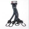 SIMSON Bicycle Accessories Lashing Straps Lashing Strap Black & Blue Luggage Fastening Easy Installation Length Adjustable with Safety Clip Isolated Usable Length 60 cm view 1