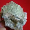 Flo6503 Green Glassy Fluorite Cubes Cluster in Matrix view 3