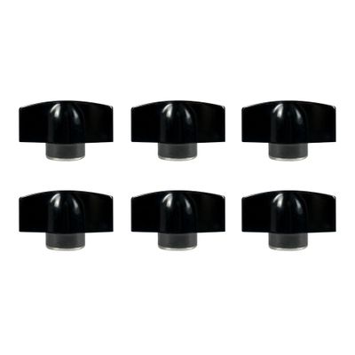 All American 1930 - Wing Nut, Pack of 6 - Stay-Cool, Phenolic Design - Secures Pressure Cooker Cover - Fits All Our Pressure Cookers/Canners