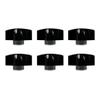 All American 1930 - Wing Nut, Pack of 6 - Stay-Cool, Phenolic Design - Secures Pressure Cooker Cover - Fits All Our Pressure Cookers/Canners view 1
