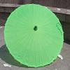 AEAOA Plain Bamboo Cloth Parasol Umbrella Great for Wedding Party Favor (Green) view 2