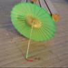 AEAOA Plain Bamboo Cloth Parasol Umbrella Great for Wedding Party Favor (Green) view 4