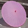 AEAOA Plain Bamboo Cloth Parasol Umbrella Great for Wedding Party Favor (Pink) view 3