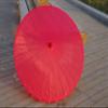 AEAOA Plain Bamboo Cloth Parasol Umbrella Great for Wedding Party Favor (Red) view 3