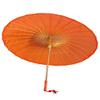 AEAOA Plain Bamboo Cloth Parasol Umbrella Great for Wedding Party Favor (Orange) view 1