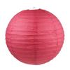 WYZworks Round Paper Lantern 6-Pack (Red, 16") - Wedding Decoration Party Chinese Festival Lamp Shades Fiesta view 1