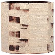 Set of 3 Umbrella Stand, Chocolat Octagonal Umbrella Stand, 8.3 x 8.3 x 19.5 inches (21 x 21 x 49.5 cm), Shigaraki Ware Interior, Japanese Style, Gift, Restaurant