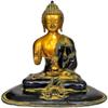 Blessing Buddha with Dorje - Brass Statue view 1