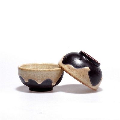 2pcs*40cc Chinese High Quality Handmade Gongfu Tea Cup Kungfu Tea Cups CTB03