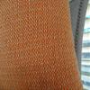 Thomas Collection Luxury Desginer Throw Pillow - Orange Greek Key Trellis Pattern Pillow - Orange Geometric Throw Pillow - Hollywood Regency, Made in US, 11276 view 4