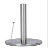 WENKO Kitchen roll Holder Clayton, Stainless Steel, 15 x 15 x 33 cm view 1