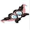 Beistle 8-Bit Moustache and Eyes Eyeglasses, Multicolor view 1
