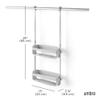 FLEX SHOWER CADDY view 3