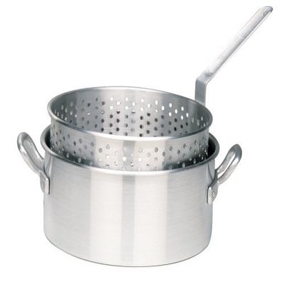 Bayou Classic Deep Fryer W/Perforated Basket 1-3/4", 10 Qt., 12" X 5"