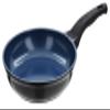GSW Stahlwaren GmbH Cast Aluminium Fry Pan, Blue/Black, 20 x 4.5 cm, 1 Litre view 1
