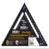 Johnson Level & Tool 1956-1800 Metric Johnny Square Professional Easy-Read Aluminum Rafter Square, 18cm, Black, 1 Square view 3