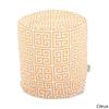 Majestic Home Goods Towers Indoor/Outdoor Ottoman Pouf 16" L x 16" W x 17" H Gray view 4