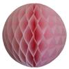 12" Honeycomb Tissue Paper Ball Decoration (6-Pack, Pink) view 2