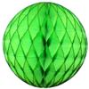 12" Honeycomb Tissue Paper Ball Decoration (6-Pack, Lime) view 2