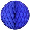 12" Honeycomb Tissue Paper Ball Decoration (6-Pack, Dark Blue) view 2
