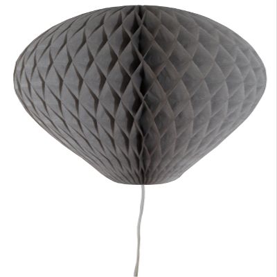 6-pack 11 Inch Honeycomb Tissue Paper Balloon (Gray)