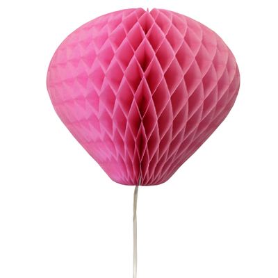 6-pack 11 Inch Honeycomb Tissue Paper Balloon (Dusty Rose)