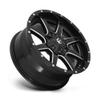 FUEL OFF-ROAD MAVERICK 18X9 6X135/5.5 4.49-13mm GLOSS BLACK MILLED - D61018909844 view 3