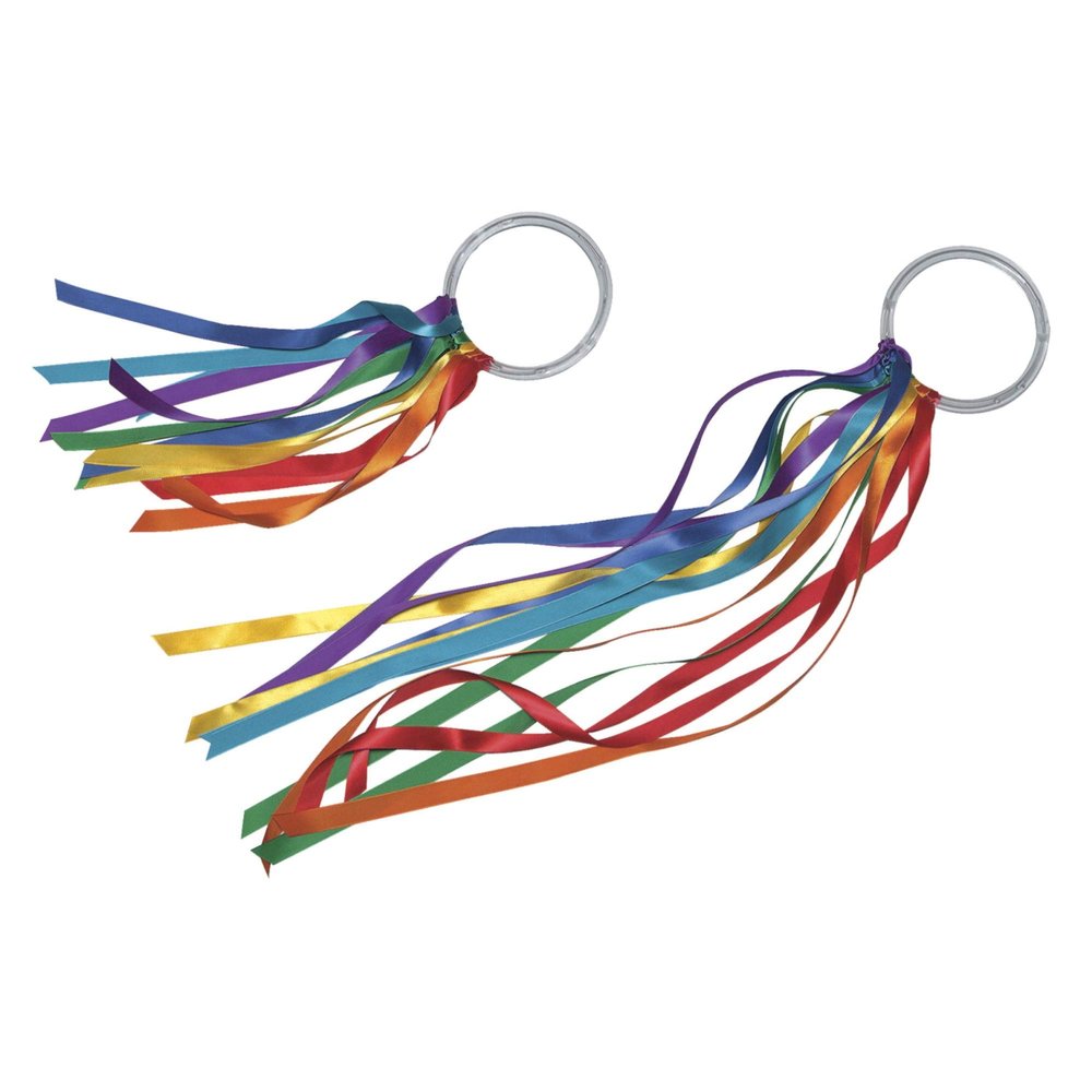 Sportime Dancing Rainbow Hoops, 12 Inches Set of 6